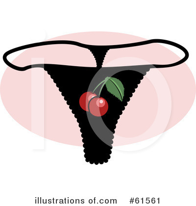 Royalty-Free (RF) Panties Clipart Illustration by r formidable - Stock Sample #61561