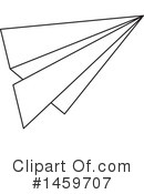 Paper Airplane Clipart #1459707 by Cherie Reve