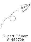 Paper Airplane Clipart #1459709 by Cherie Reve