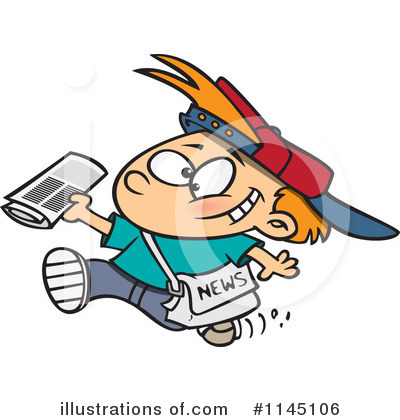 News Clipart #1145106 by toonaday