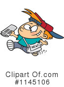 Paper Boy Clipart #1145106 by toonaday