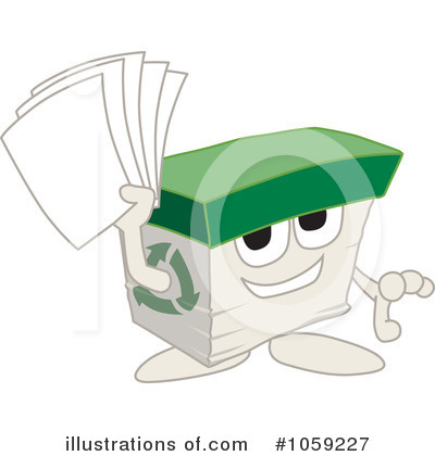 Paper Character Clipart #1059227 by Mascot Junction