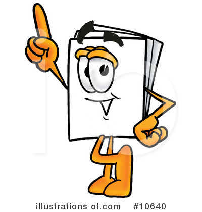 Royalty-Free (RF) Paper Clipart Illustration by Mascot Junction - Stock Sample #10640