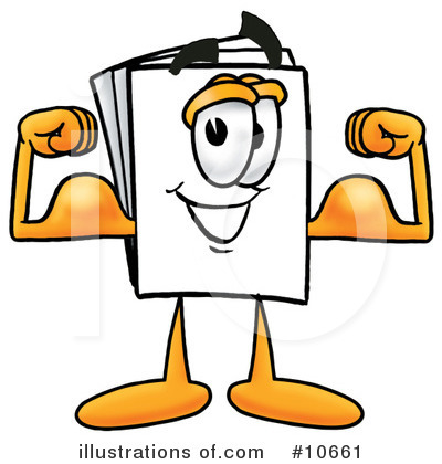 Royalty-Free (RF) Paper Clipart Illustration by Mascot Junction - Stock Sample #10661