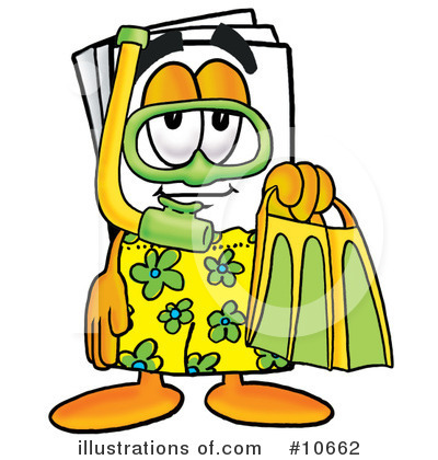 Royalty-Free (RF) Paper Clipart Illustration by Mascot Junction - Stock Sample #10662