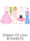 Paper Doll Clipart #1044073 by Pushkin
