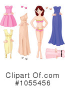 Paper Doll Clipart #1055456 by Pushkin