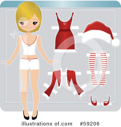 Christmas Woman Clipart #59206 by Melisende Vector