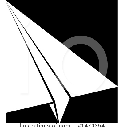 Paper Plane Clipart #1470354 by Lal Perera