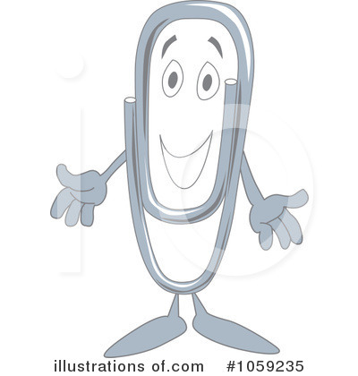 Office Supplies Clipart #1059235 by Mascot Junction