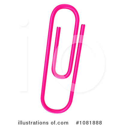 Royalty-Free (RF) Paperclip Clipart Illustration by BNP Design Studio - Stock Sample #1081888