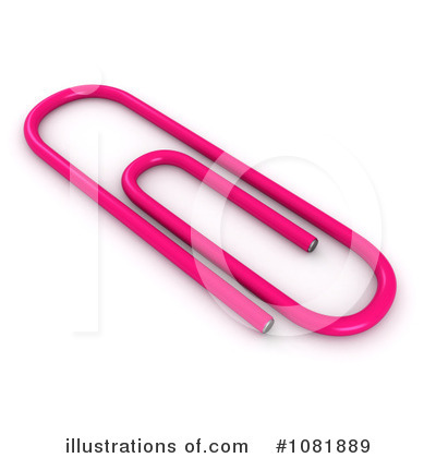 Royalty-Free (RF) Paperclip Clipart Illustration by BNP Design Studio - Stock Sample #1081889