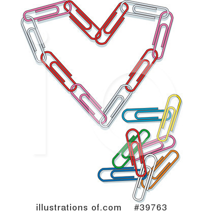 Paperclip Clipart #39763 by Dennis Holmes Designs