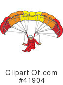 Paragliding Clipart #41904 by Snowy