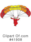 Paragliding Clipart #41908 by Snowy