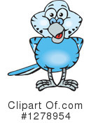 Parakeet Clipart #1278954 by Dennis Holmes Designs