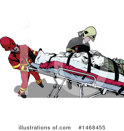 Royalty-Free (RF) Paramedics Clipart Illustration by dero - Stock Sample #1468455