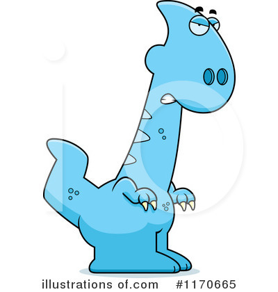 Royalty-Free (RF) Parasaurolophus Clipart Illustration by Cory Thoman - Stock Sample #1170665
