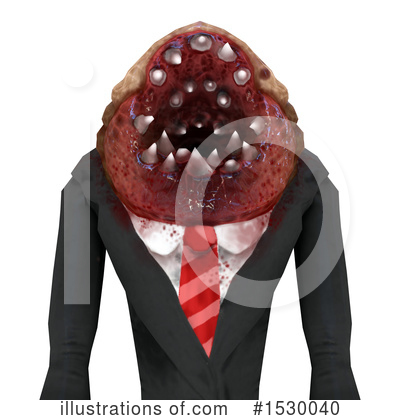Royalty-Free (RF) Parasite Clipart Illustration by Leo Blanchette - Stock Sample #1530040