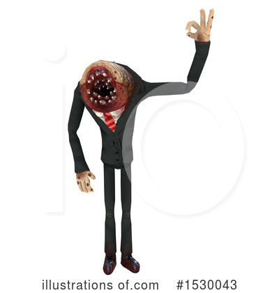 Royalty-Free (RF) Parasite Clipart Illustration by Leo Blanchette - Stock Sample #1530043
