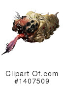 Parasitic Grub Clipart #1407509 by Leo Blanchette