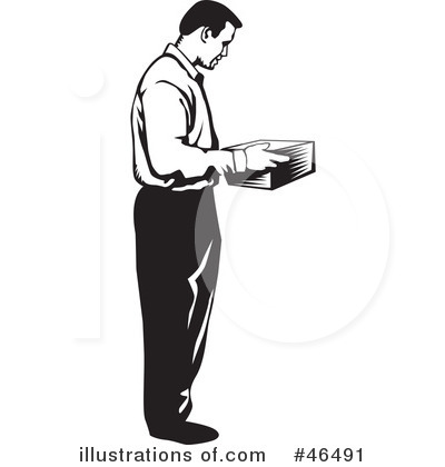 Business Man Clipart #46491 by David Rey