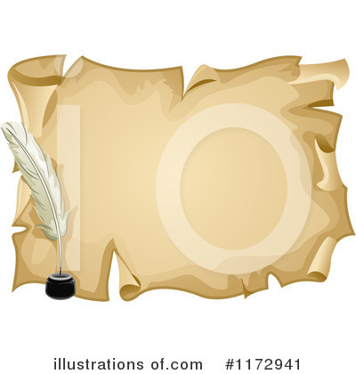 Royalty-Free (RF) Parchment Clipart Illustration by BNP Design Studio - Stock Sample #1172941