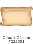 Parchment Clipart #222351 by visekart