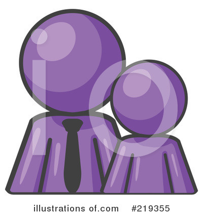 Royalty-Free (RF) Parenting Clipart Illustration by Leo Blanchette - Stock Sample #219355
