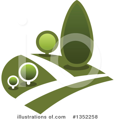 Bushes Clipart #1352258 by Vector Tradition SM