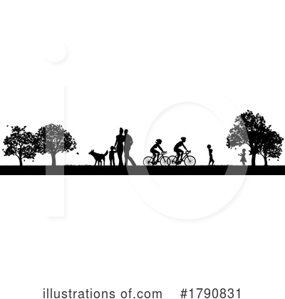 Bike Clipart #1790831 by AtStockIllustration