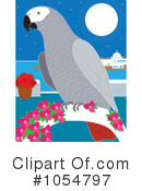 Parrot Clipart #1054797 by Maria Bell