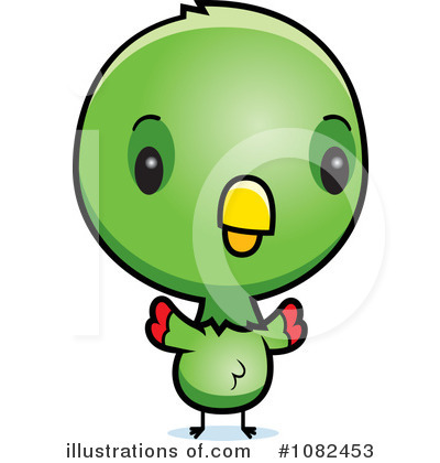 Royalty-Free (RF) Parrot Clipart Illustration by Cory Thoman - Stock Sample #1082453