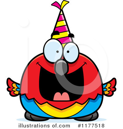 Royalty-Free (RF) Parrot Clipart Illustration by Cory Thoman - Stock Sample #1177518