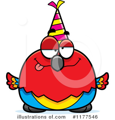Royalty-Free (RF) Parrot Clipart Illustration by Cory Thoman - Stock Sample #1177546
