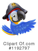 Parrot Clipart #1192797 by AtStockIllustration