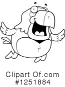 Parrot Clipart #1251884 by Cory Thoman