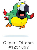 Parrot Clipart #1251897 by Cory Thoman