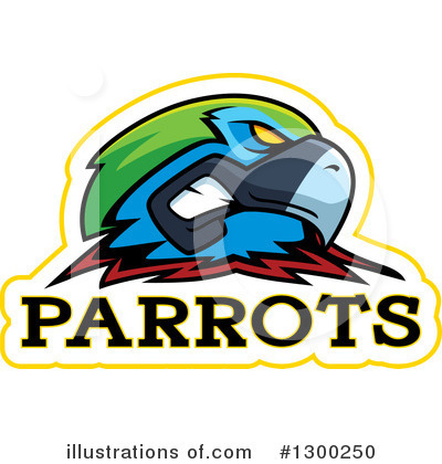 Royalty-Free (RF) Parrot Clipart Illustration by Cory Thoman - Stock Sample #1300250