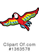 Parrot Clipart #1363578 by Clip Art Mascots