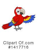 Parrot Clipart #1417716 by AtStockIllustration