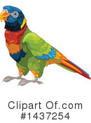 Parrot Clipart #1437254 by Pushkin