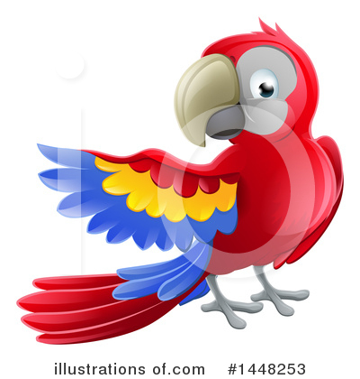 Parrot Clipart #1448253 by AtStockIllustration