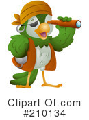 Parrot Clipart #210134 by BNP Design Studio