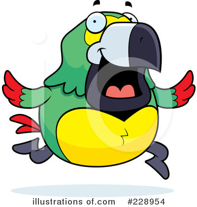 Parrot Clipart #228954 by Cory Thoman