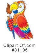 Parrot Clipart #31196 by Alex Bannykh