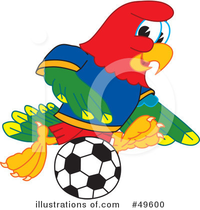 Parrot Mascot Clipart #49600 by Toons4Biz