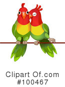 Parrots Clipart #100467 by Pushkin