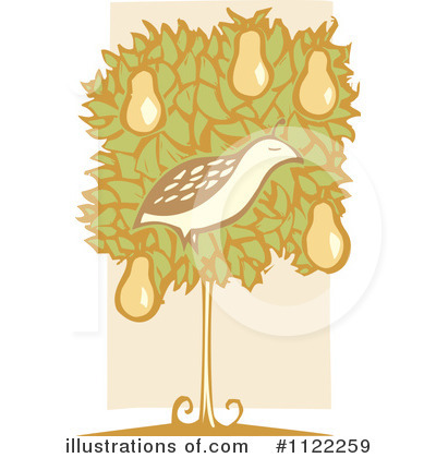 Royalty-Free (RF) Partridge Clipart Illustration by xunantunich - Stock Sample #1122259