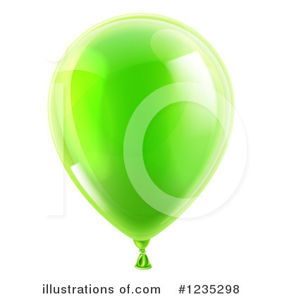 Royalty-Free (RF) Party Balloon Clipart Illustration by AtStockIllustration - Stock Sample #1235298